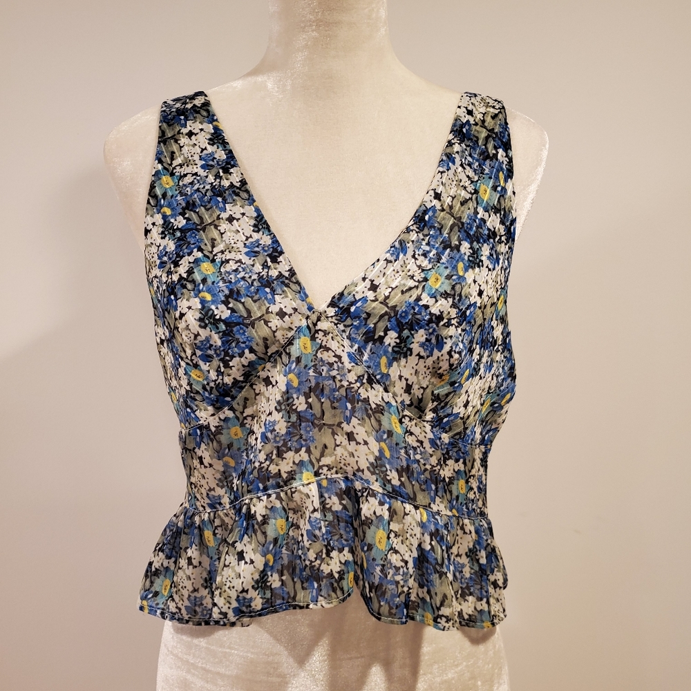 Shein Floral Summer Top Women's Size 6